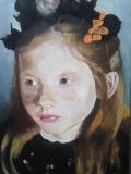 Petite fille rousse - portraits et abstraction